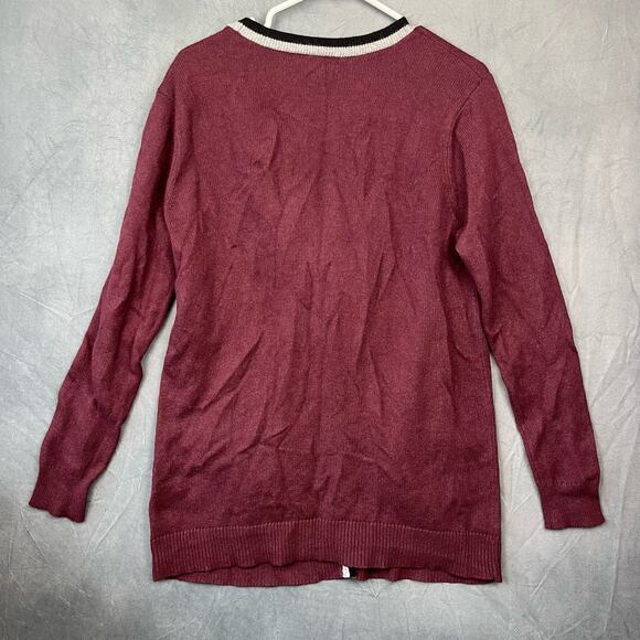 1901 Merino Wool Blend Sweater Cardigan 5 Button School Nerd Professor S-08 - Picture 7 of 7